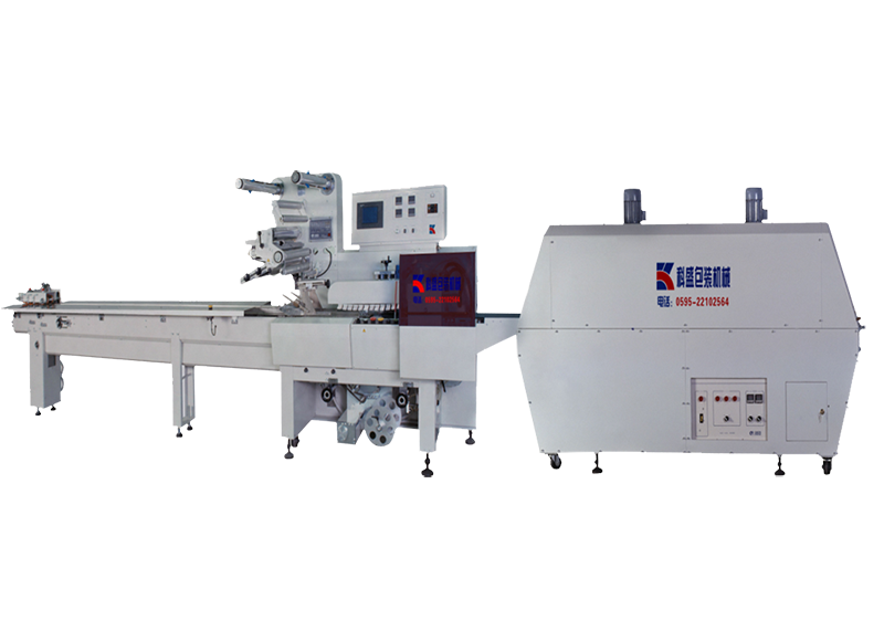 Pillow type packaging machine